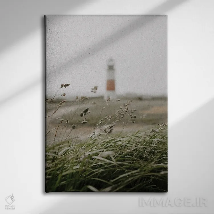تابلو دکوراتیو مسیر فانوس دریایی اثر چلسیا ویکتوریا - نمای روبهرو روی دیوار