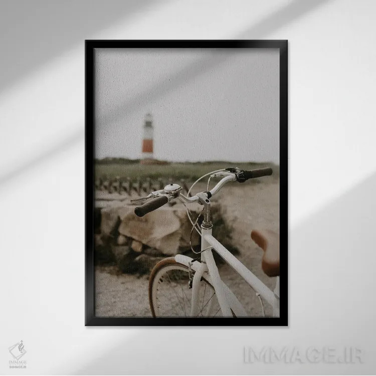 تابلو دکوراتیو می خواهم سواری کنم اثر چلسیا ویکتوریا - نمای قابدار مشکی
