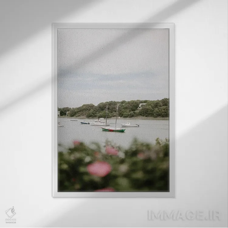 تابلو دکوراتیو کیپ کاد اثر چلسیا ویکتوریا - نمای قابدار سفید