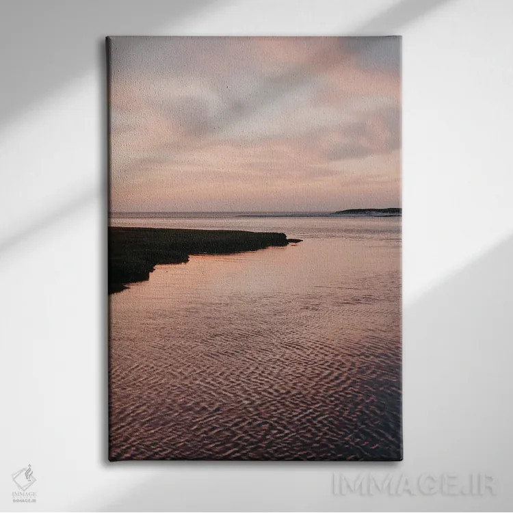 تابلو دکوراتیو باتلاق ها اثر چلسیا ویکتوریا - نمای روبهرو روی دیوار