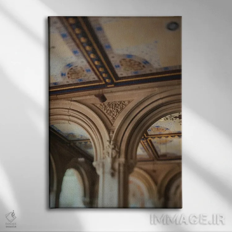 تابلو دکوراتیو نمای نزدیک بثزدا اثر چلسیا ویکتوریا - نمای روبهرو روی دیوار