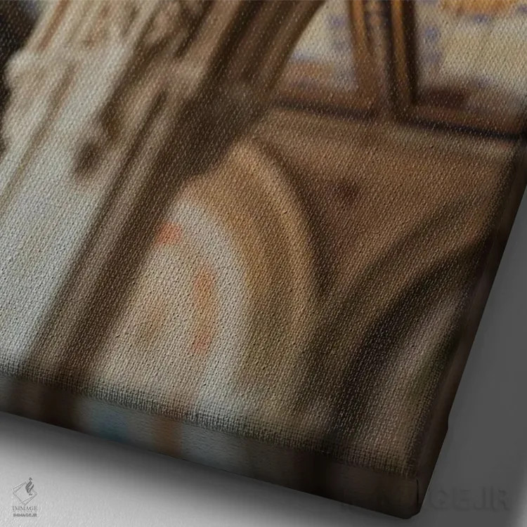 تابلو دکوراتیو نمای نزدیک بثزدا اثر چلسیا ویکتوریا - نمای نزدیک بافت بوم