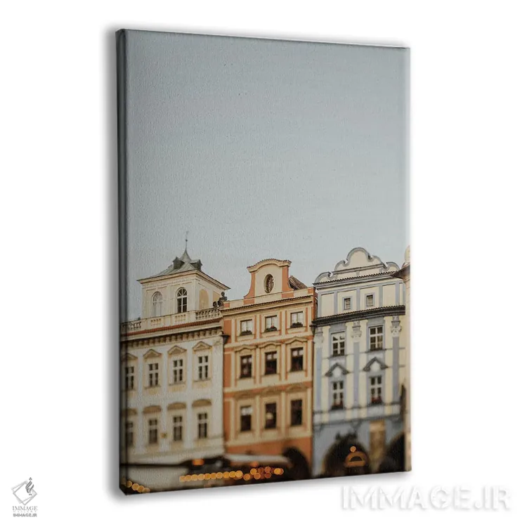 تابلو دکوراتیو بانوان پراگ اثر چلسیا ویکتوریا - نمای پرسپکتیو محصول