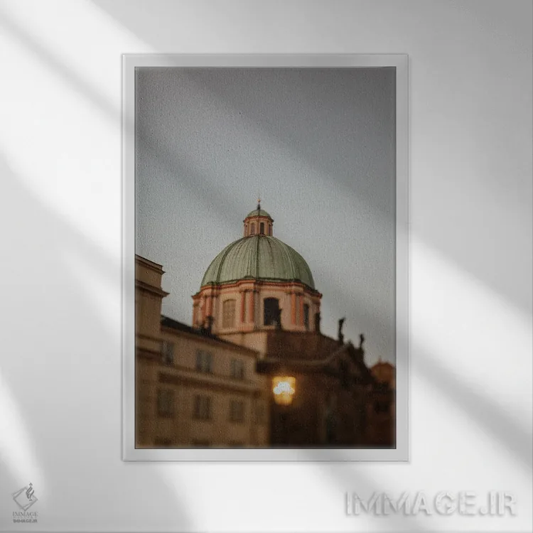 تابلو دکوراتیو ژوئن در برلین اثر چلسیا ویکتوریا - نمای قابدار سفید