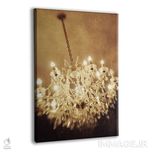 تابلو دکوراتیو لوستر اثر چلسیا ویکتوریا - نمای پرسپکتیو محصول
