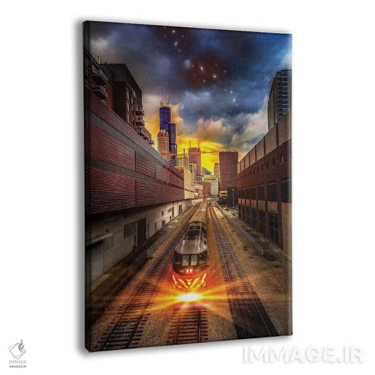 تابلو دکوراتیو بازگشت به خانه اثر کیتلین ورا - نمای پرسپکتیو محصول