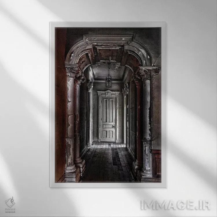 تابلو دکوراتیو در دیگر اثر کیتلین ورا - نمای قابدار سفید