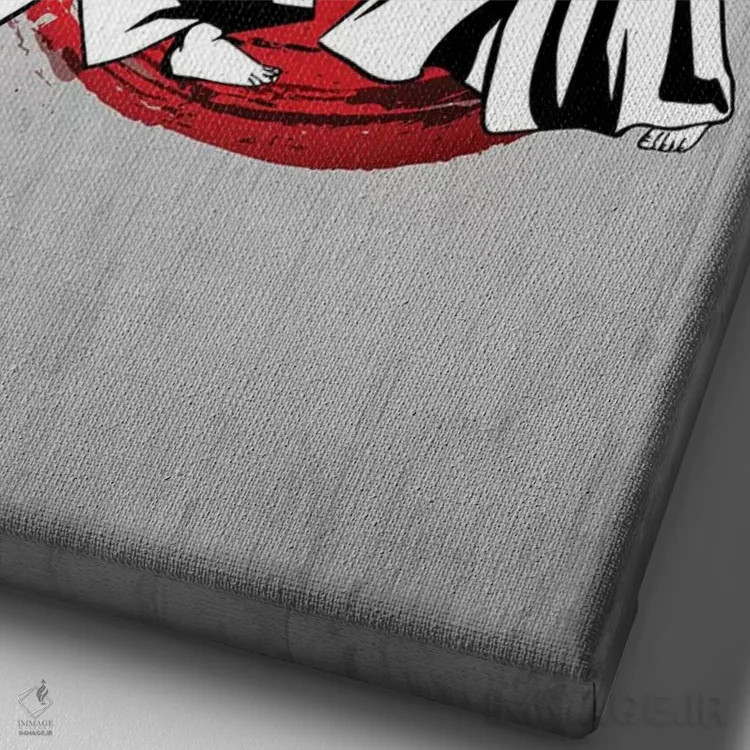 تابلو دکوراتیو کندو اثر کورنل ولاد - نمای نزدیک بافت بوم