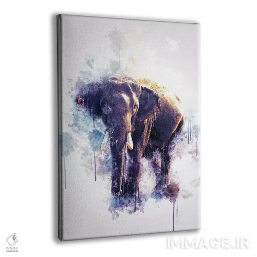 تابلو دکوراتیو فیل اثر کورنل ولاد - نمای پرسپکتیو محصول