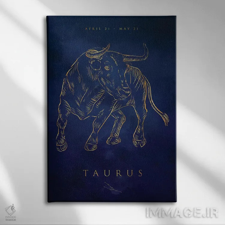 تابلو دکوراتیو برج ثور اثر کورنل ولاد - نمای روبهرو روی دیوار