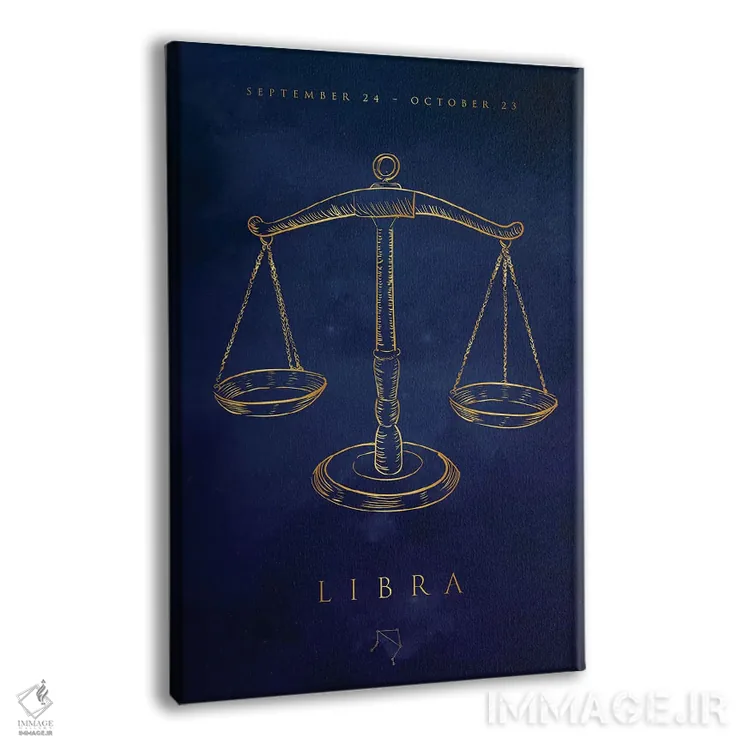 تابلو دکوراتیو برج میزان اثر کورنل ولاد - نمای پرسپکتیو محصول