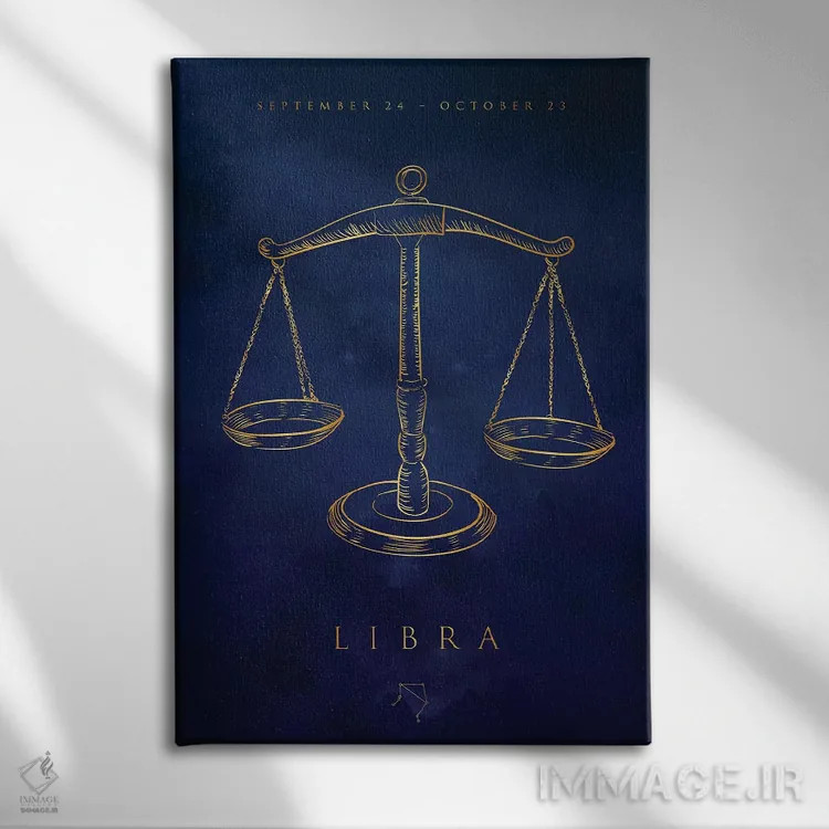 تابلو دکوراتیو برج میزان اثر کورنل ولاد - نمای روبهرو روی دیوار