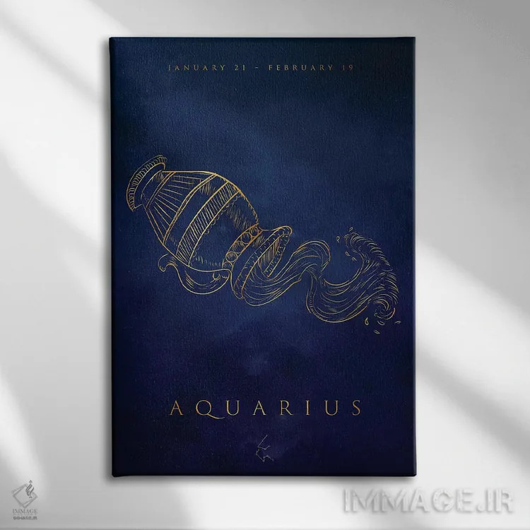 تابلو دکوراتیو برج دلو اثر کورنل ولاد - نمای روبهرو روی دیوار