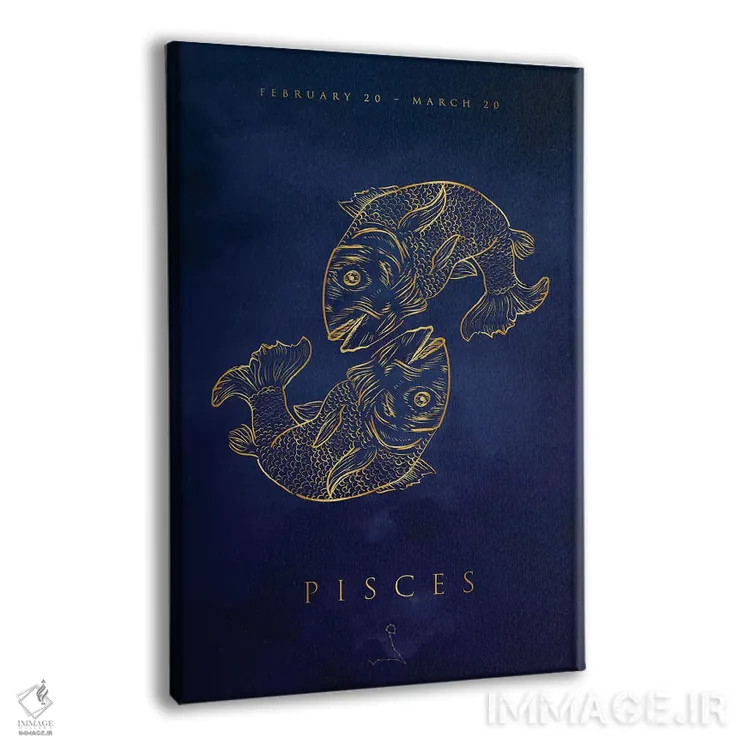 تابلو دکوراتیو برج حوت اثر کورنل ولاد - نمای پرسپکتیو محصول