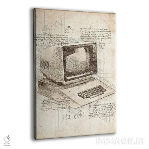 تابلو دکوراتیو اپل ۲ اثر کورنل ولاد - نمای پرسپکتیو محصول