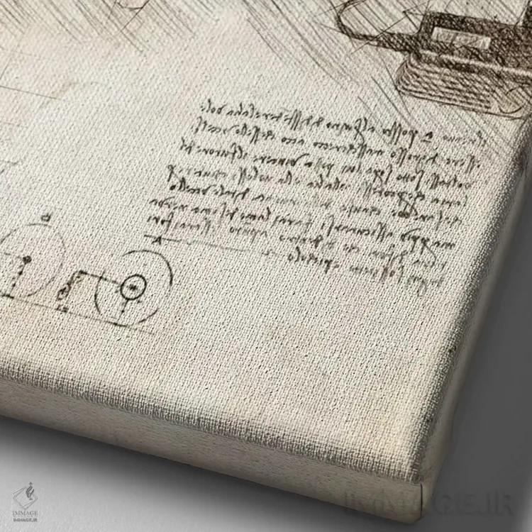 تابلو دکوراتیو آتاری ۲۶۰۰ اثر کورنل ولاد - نمای نزدیک بافت بوم