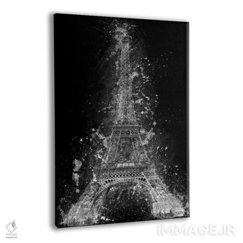 تابلو دکوراتیو برج ایفل اثر کورنل ولاد - نمای پرسپکتیو محصول