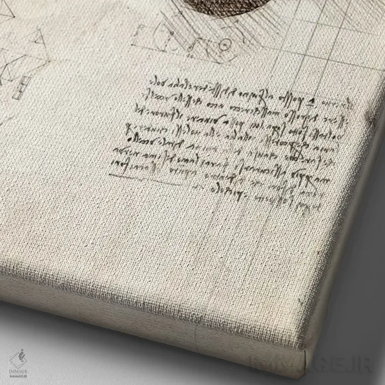 تابلو دکوراتیو فورد مدل تی اثر کورنل ولاد - نمای نزدیک بافت بوم