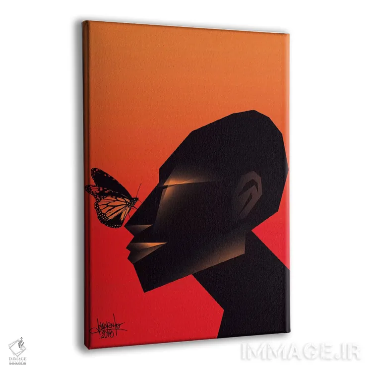 تابلو دکوراتیو خشک I اثر وی کالونتو - نمای پرسپکتیو محصول