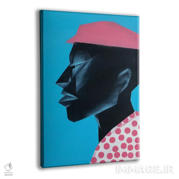 تابلو مدرن بامبا اثر وی کالونتو - نمای پرسپکتیو محصول