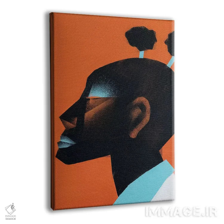 تابلو مدرن کابکا II اثر وی کالونتو - نمای پرسپکتیو محصول