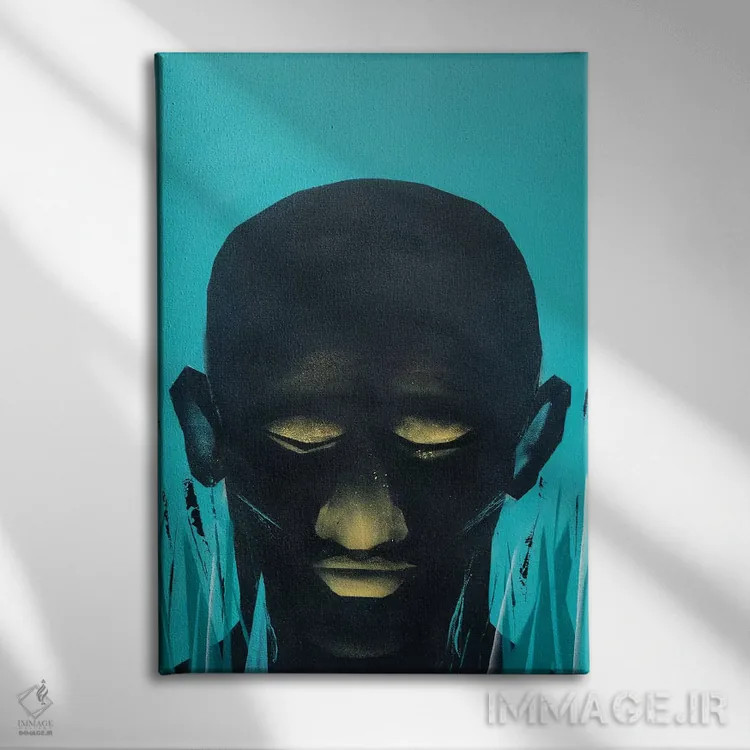 تابلو مدرن رانندگی اثر وی کالونتو - نمای روبهرو روی دیوار