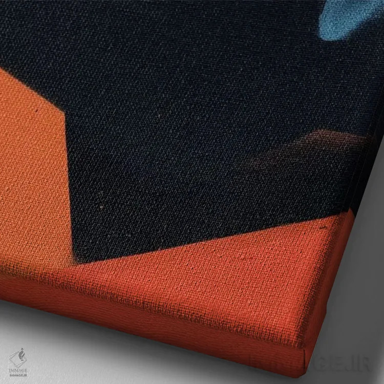 تابلو مدرن کابکا III اثر وی کالونتو - نمای نزدیک بافت بوم