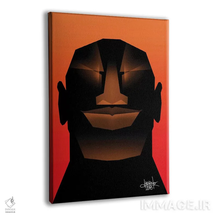 تابلو دکوراتیو خشک III اثر وی کالونتو - نمای پرسپکتیو محصول