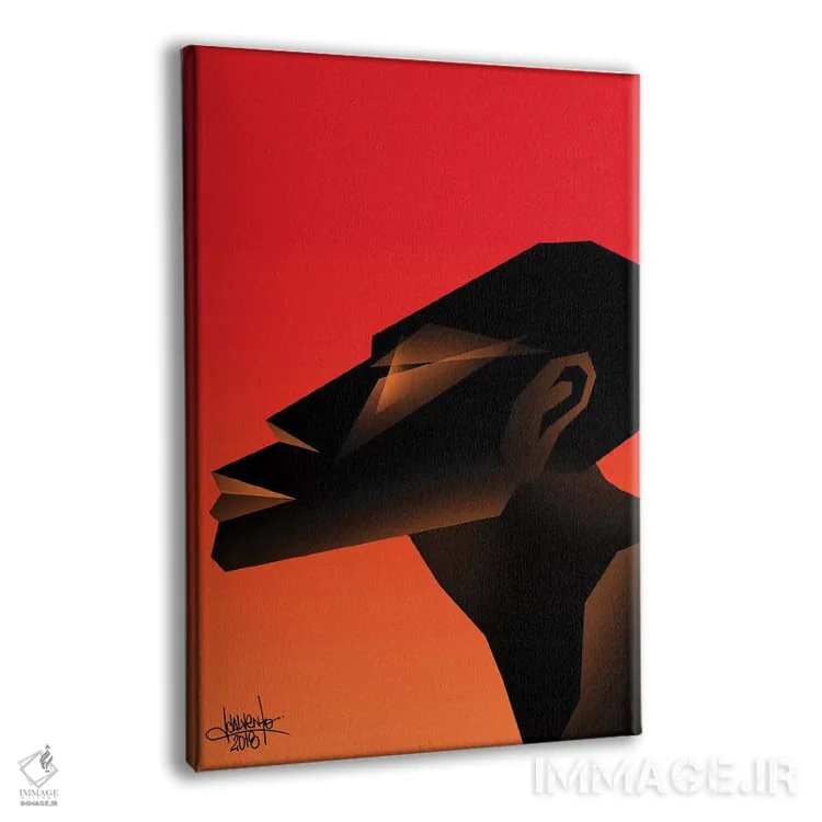 تابلو دکوراتیو خشک IV اثر وی کالونتو - نمای پرسپکتیو محصول