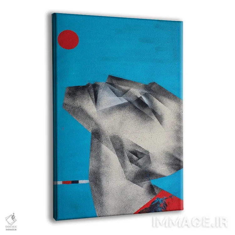 تابلو دکوراتیو طرح II اثر وی کالونتو - نمای پرسپکتیو محصول