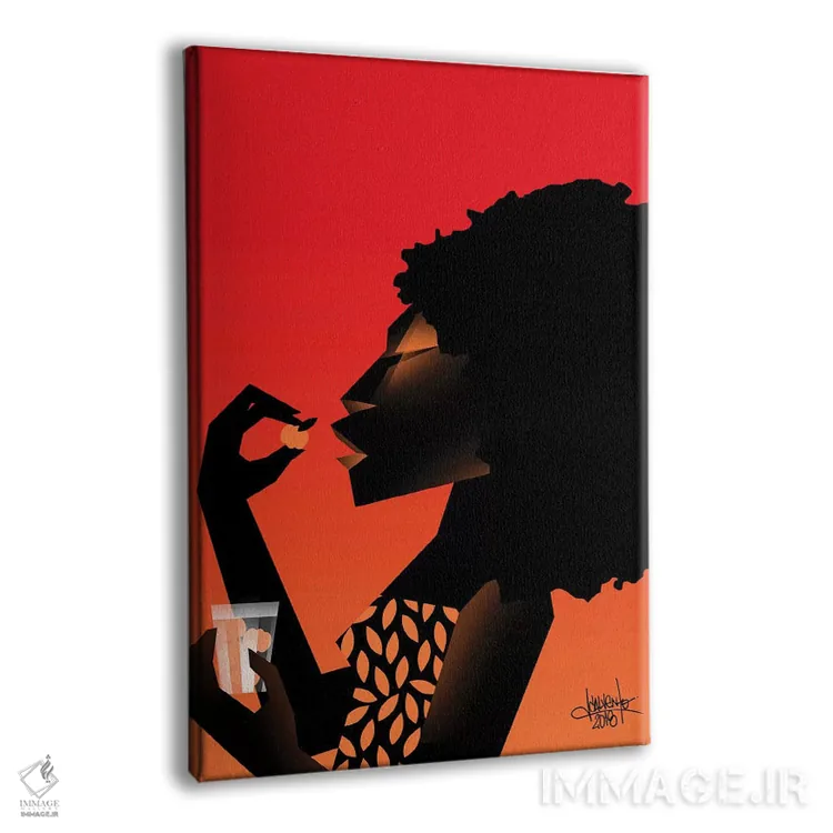 تابلو دکوراتیو خشک V اثر وی کالونتو - نمای پرسپکتیو محصول