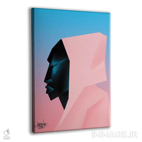 تابلو دکوراتیو فضا همان مکان است II اثر وی کالونتو - نمای پرسپکتیو محصول