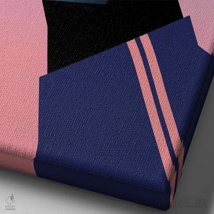 تابلو دکوراتیو فضا همان مکان است I اثر وی کالونتو - نمای نزدیک بافت بوم