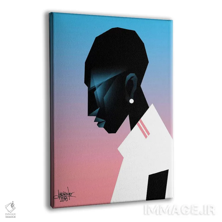 تابلو دکوراتیو فضا همان مکان است III اثر وی کالونتو - نمای پرسپکتیو محصول