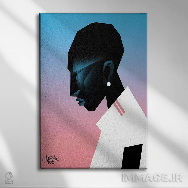 تابلو دکوراتیو فضا همان مکان است III اثر وی کالونتو - نمای روبهرو روی دیوار