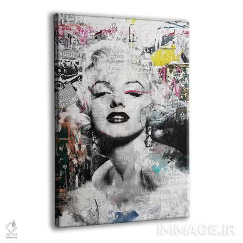 تابلو دکوراتیو داستان روی جلد V اثر کارولین وندلین - نمای پرسپکتیو محصول