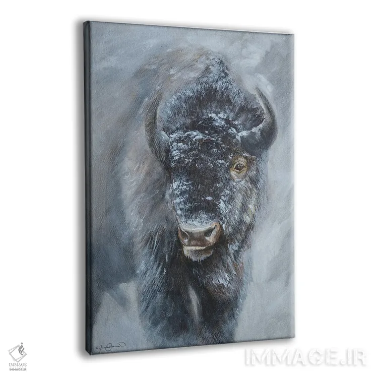 تابلو دکوراتیو بیش از اندازه کنجکاو اثر جیمز کوروین - نمای پرسپکتیو محصول