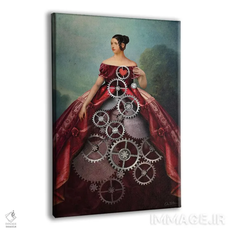 تابلو دکوراتیو چرخ شانس اثر کاترین ولز-استاین - نمای پرسپکتیو محصول