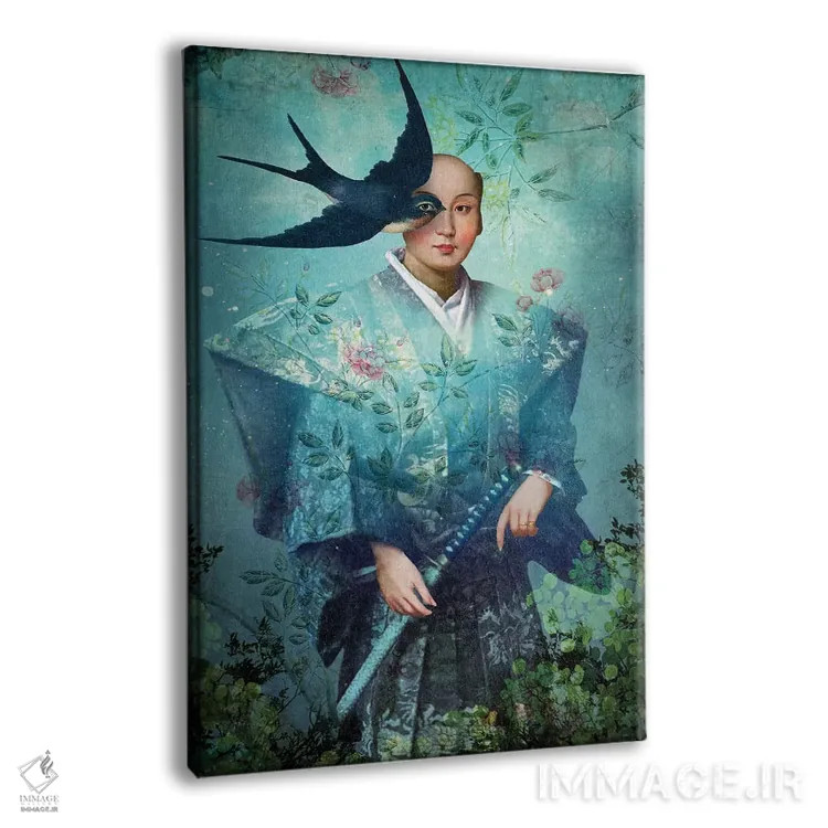 تابلو دکوراتیو پادشاه شمشیرها اثر کاترین ولز-استاین - نمای پرسپکتیو محصول