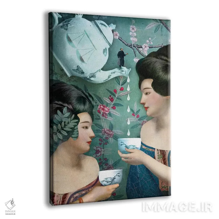 تابلو دکوراتیو شش سکه اثر کاترین ولز-استاین - نمای پرسپکتیو محصول