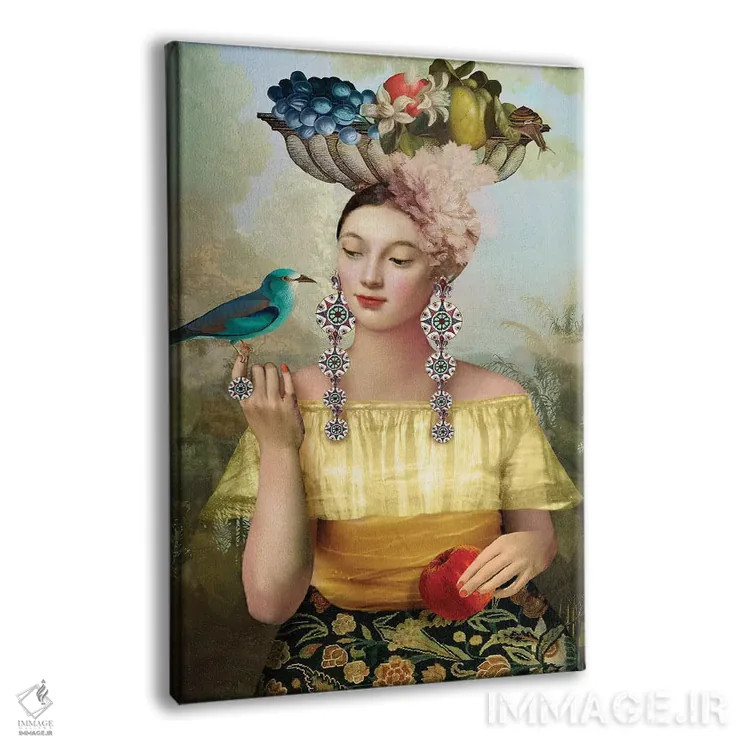 تابلو دکوراتیو نه سکه اثر کاترین ولز-استاین - نمای پرسپکتیو محصول