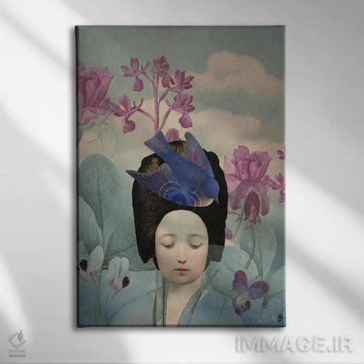 تابلو دکوراتیو بهار مرا بیدار کن اثر کاترین ولز-استاین - نمای روبهرو روی دیوار