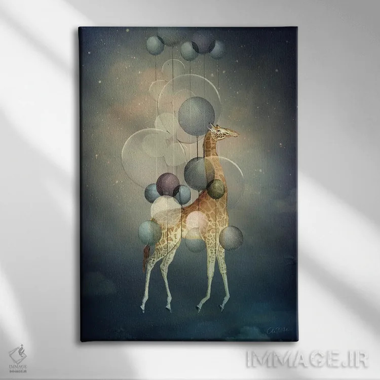 تابلو دکوراتیو پرواز بلند اثر کاترین ولز-استاین - نمای روبهرو روی دیوار