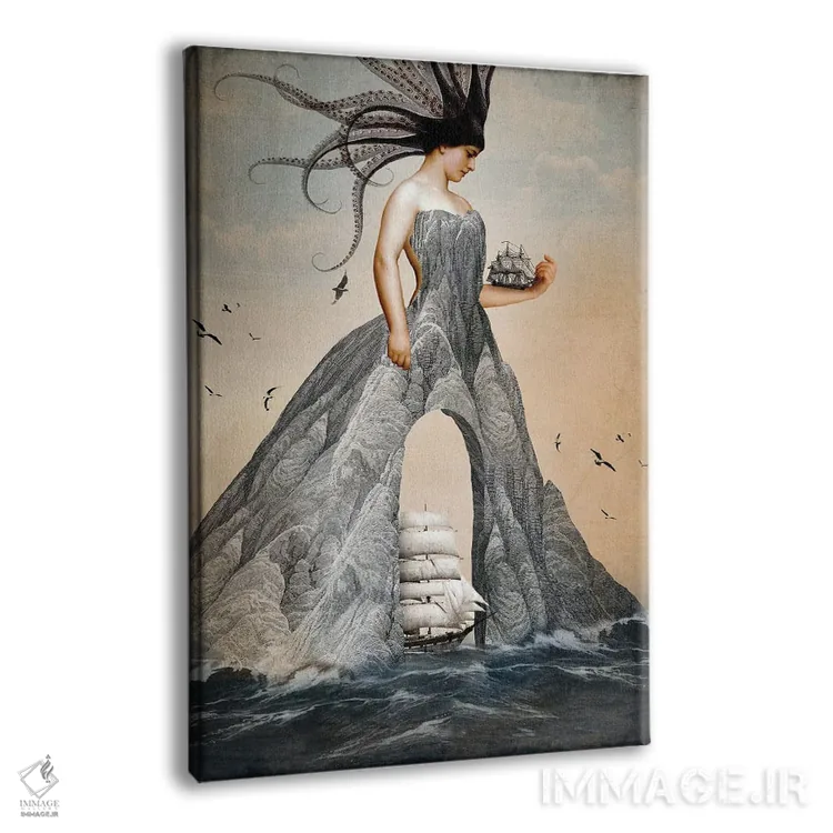 تابلو دکوراتیو پادشاه جام ها اثر کاترین ولز-استاین - نمای پرسپکتیو محصول