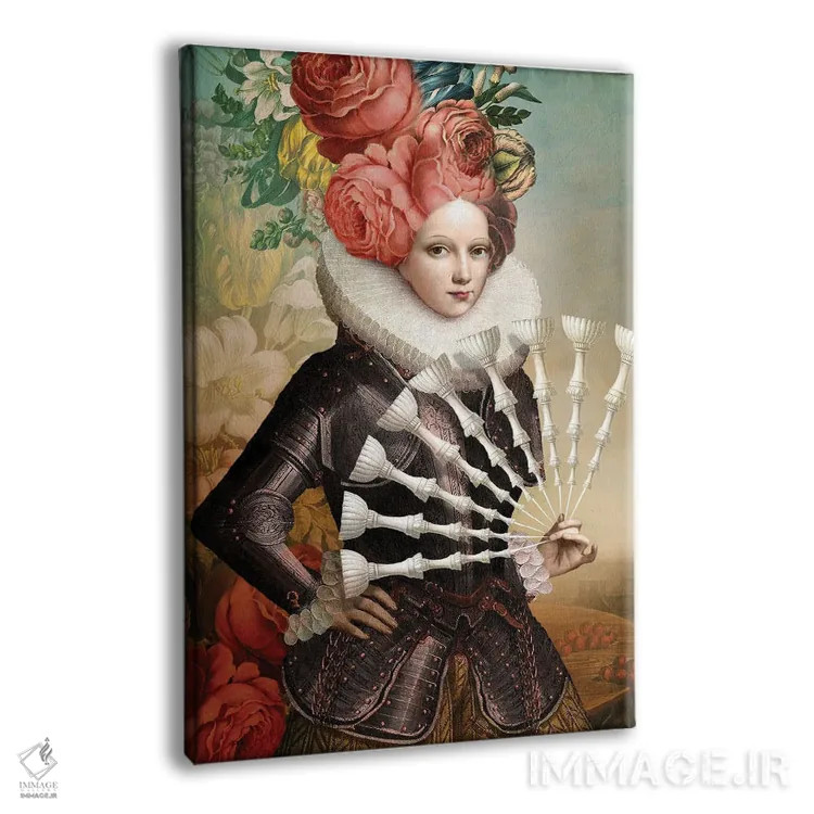 تابلو دکوراتیو نه جام اثر کاترین ولز-استاین - نمای پرسپکتیو محصول