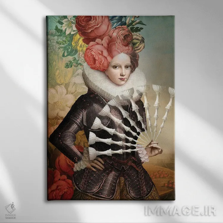 تابلو دکوراتیو نه جام اثر کاترین ولز-استاین - نمای روبهرو روی دیوار