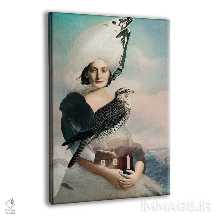 تابلو دکوراتیو جزیره اثر کاترین ولز-استاین - نمای پرسپکتیو محصول