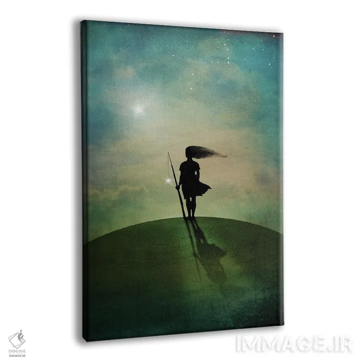 تابلو دکوراتیو ستاره صبحگاهی اثر کاترین ولز-استاین - نمای پرسپکتیو محصول