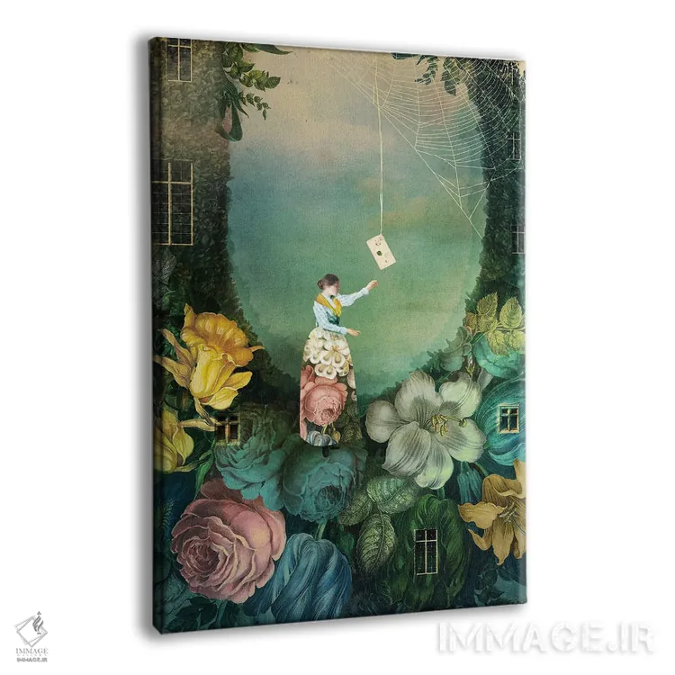 تابلو دکوراتیو تحویل درب منزل اثر کاترین ولز-استاین - نمای پرسپکتیو محصول