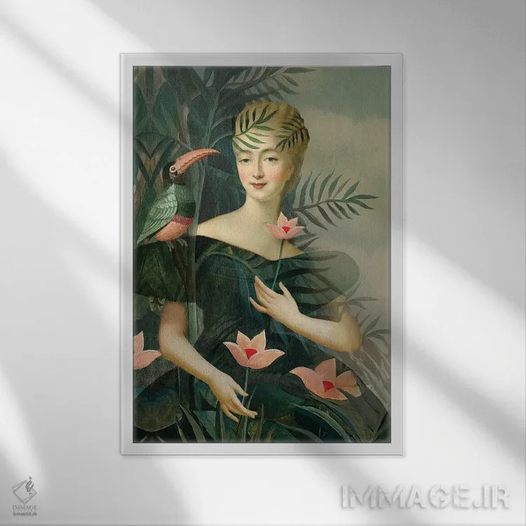 تابلو دکوراتیو کنتس اثر کاترین ولز-استاین - نمای قابدار سفید
